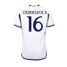 Real Madrid Alvaro Odriozola 16 Domácí 2023-24 - Fotbalové Dresy (S/S)